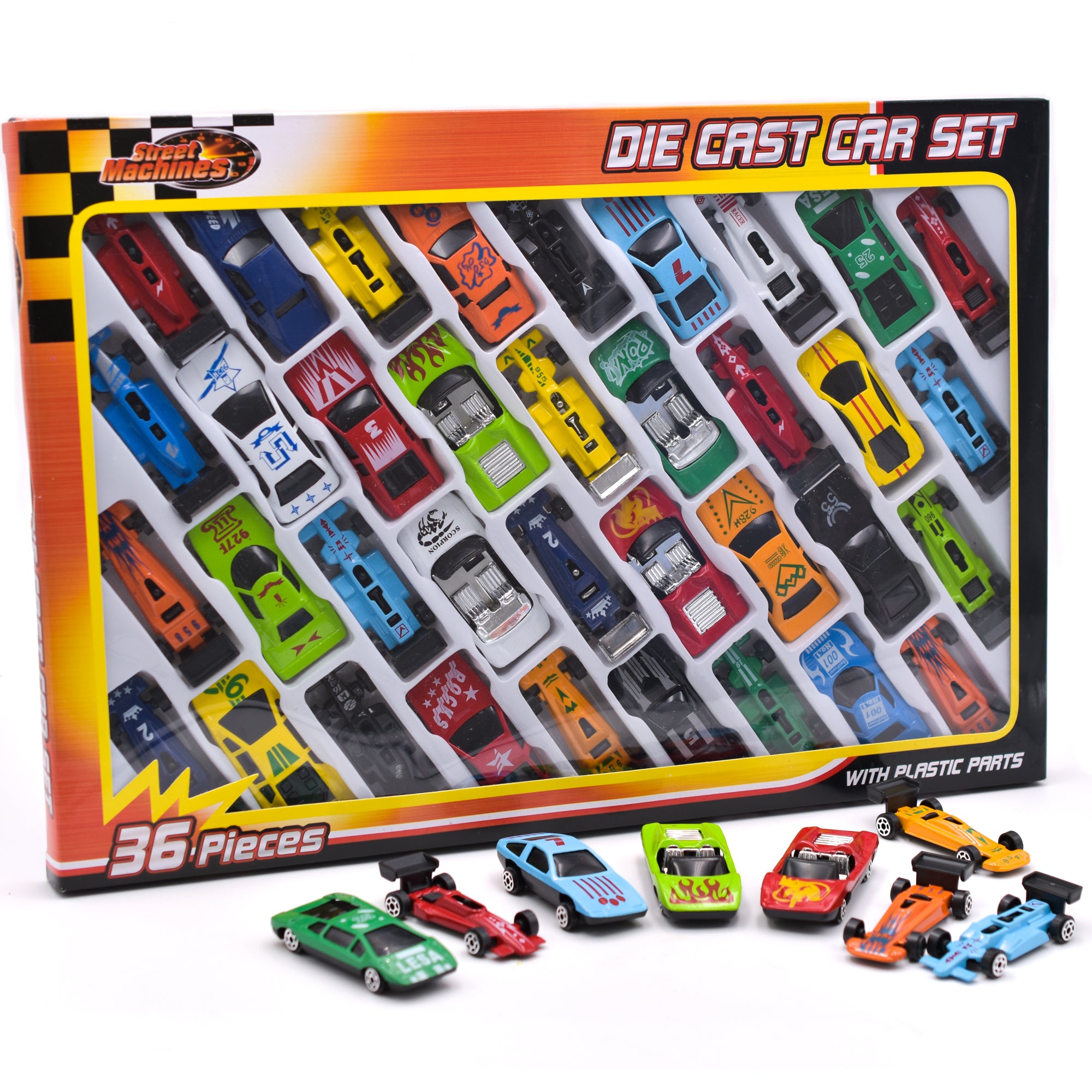 Die Cast Metal Toy Cars 36 Piece Perfect Gift Planet Direct