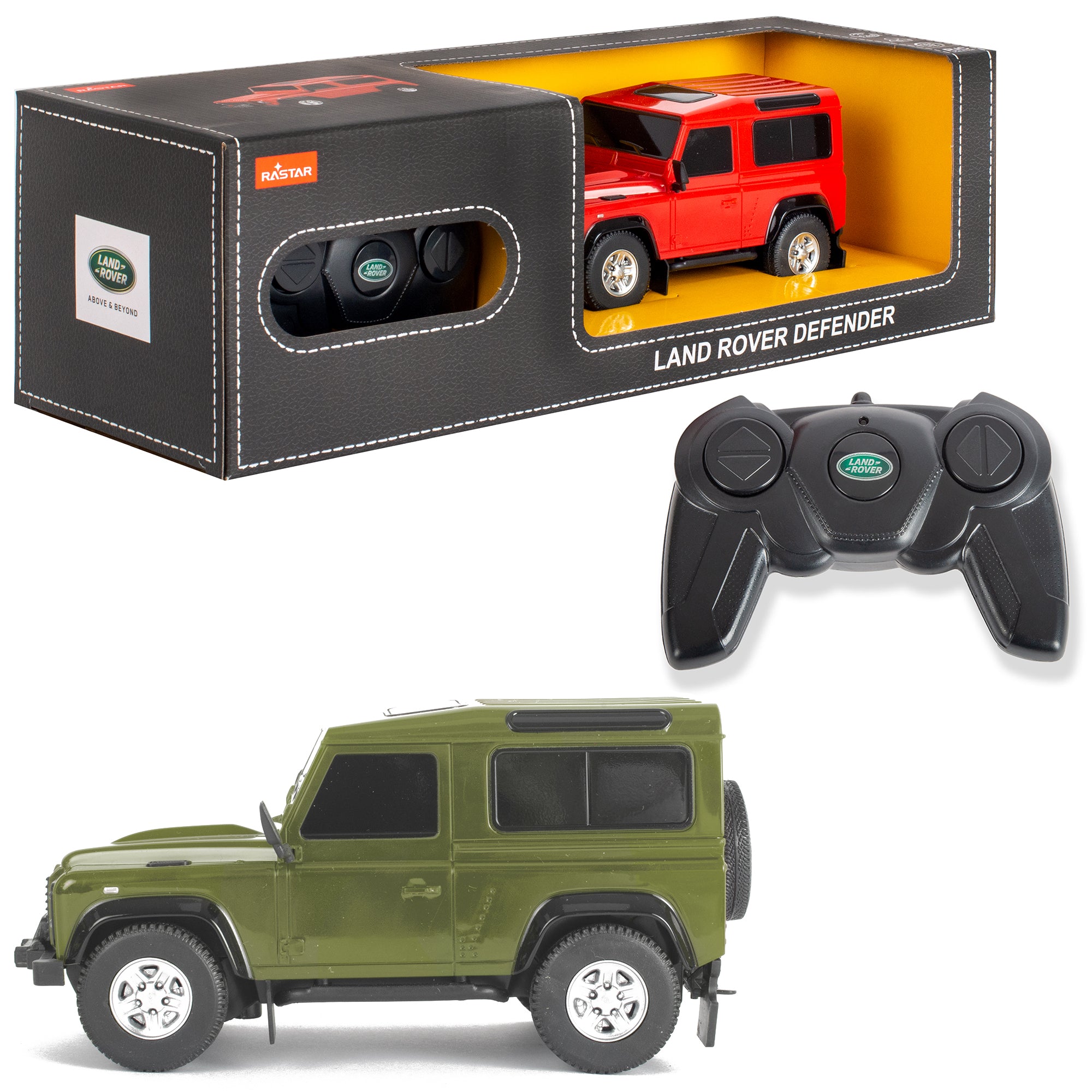 Remote Control 1:24 Land Rover Defender – Planet Direct