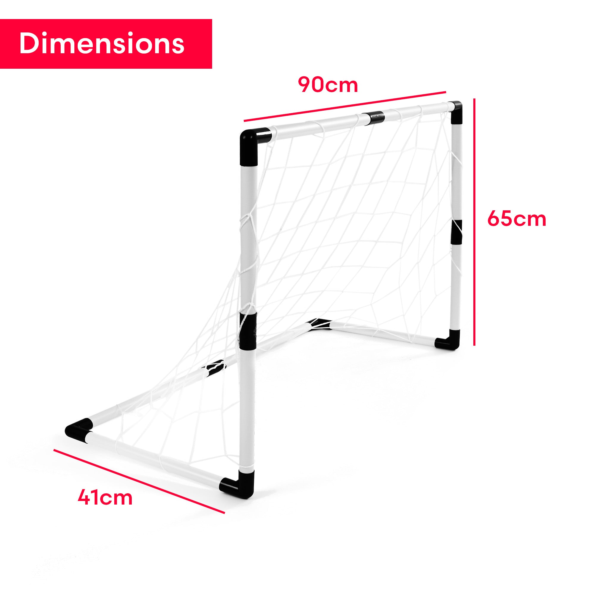 Slot Together Soccer Goal Set | Kids Outdoor Sports | M.Y Official